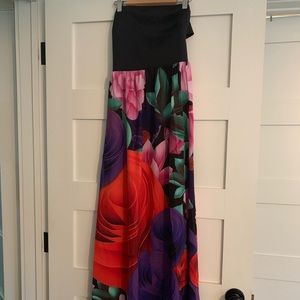 Clover Canyon Strapless Maxi dress